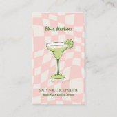 Mixologist Branding | Cocktail-Inspired Mobile Bar 名刺 (正面)