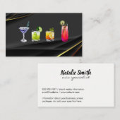 Mixologyロゴ | Mixed Drinksアイコン 名刺 (正面/裏面)
