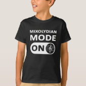Mixolydian Music Mode On - kids' Tシャツ (正面)
