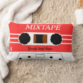 MixTapeのカスタムな枕 ランバークッション (ブランケット)