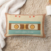 mixtapeの枕 ランバークッション (ブランケット)