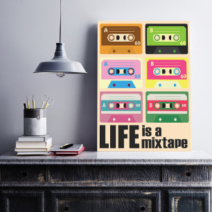 MixTapeカセットやる気を起こさせる(80) ポスター