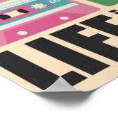 MixTapeカセットやる気を起こさせる(80) ポスター (角)