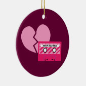 MixTapeハートブレイク セラミックオーナメント (右)