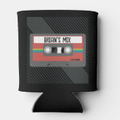 MixTapeパーソナライズされたパーティー 缶クーラー (裏面)
