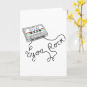 Mixtape -石 カード (黄色い花)