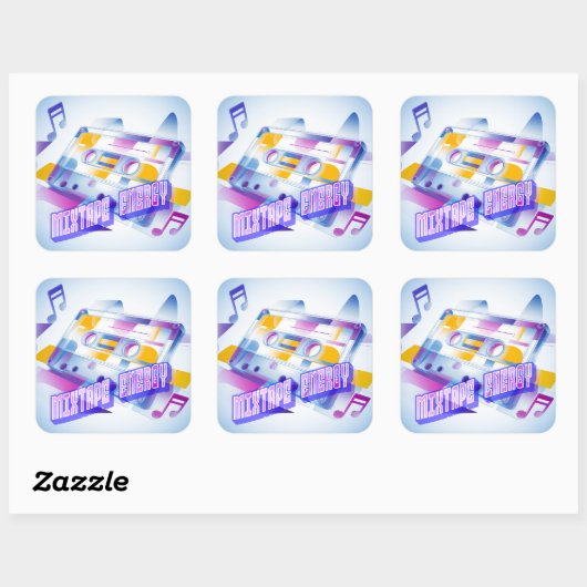 Mixtape Energy スクエアシール (シート)