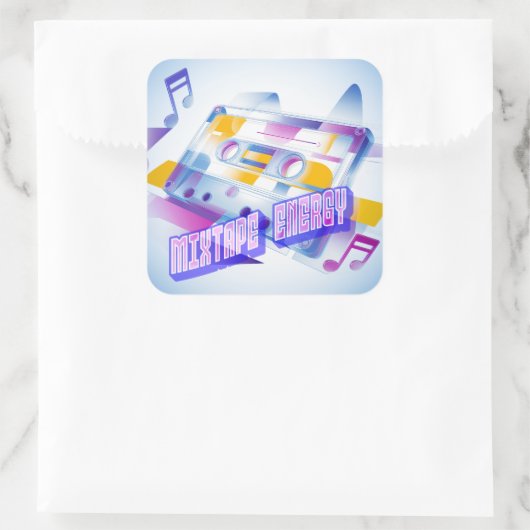 Mixtape Energy スクエアシール (バッグ)