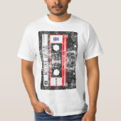 Mixtape Legend Cassette - Hip Hop DJ  Tシャツ (正面)