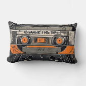 Mixtape Memories Lumbar Pillow ランバークッション (正面)