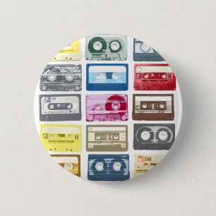 Mixtapesのグラフィック 缶バッジ