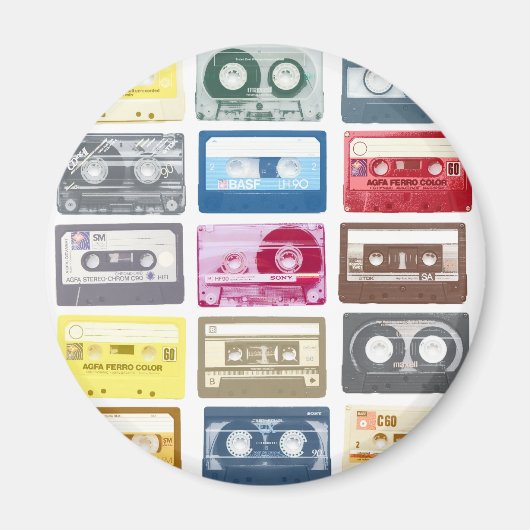 Mixtapesグラフィック マグネット (正面)