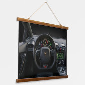  Mixture Between Interioir of Cressida & Hurricane 吊り下げ型タペストリー (傾斜あり)