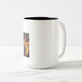 Mixtuure between venom an porsche gt3 ツートーンマグカップ (正面右)