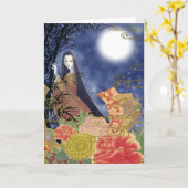 Miyabi Greeting Card カード (黄色い花)