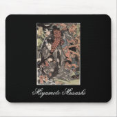 Miyamoto Musashi、c. 1800's マウスパッド (正面)