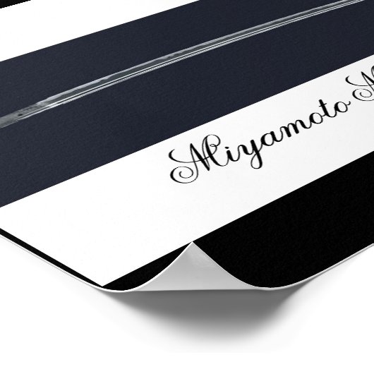 Miyamoto Musashi's Sword ポスター (角)