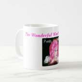 Mizの綿のマグ コーヒーマグカップ (正面左)