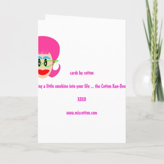 Mizの綿の招待 招待状 (裏面)