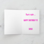 Mizの綿は彼女のファンに挨拶します カード (内部)