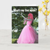 Mizの綿は彼女のファンに挨拶します カード (黄色い花)