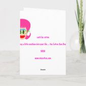 Mizの綿-驚きの誕生日 カード (裏面)