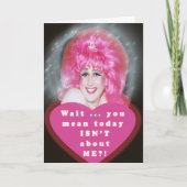 Mizの綿-驚きの誕生日 カード (正面)