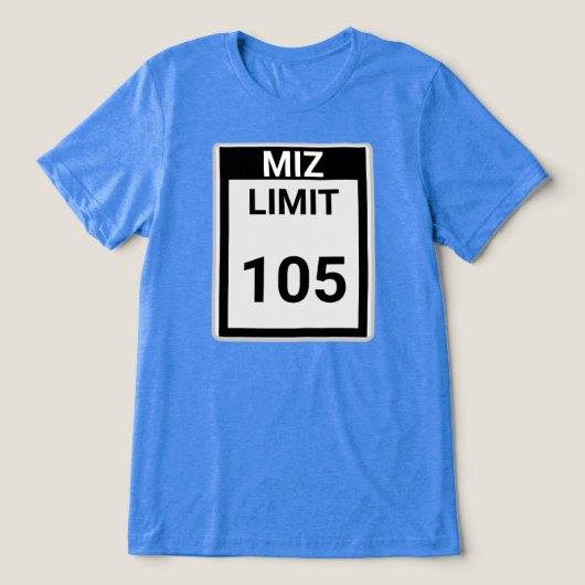 MIZスピードリミット トライブレンドTシャツ (デザイン正面)