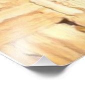 MizrachとKotel西壁小さな文字 フォトプリント (角)