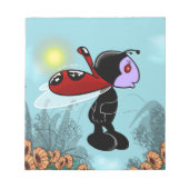 Mizz Ladybugメモ帳 ノートパッド (正面)