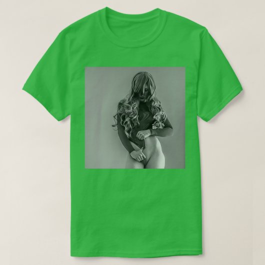MJが彼女の行動を最高の行う Tシャツ (デザイン正面)