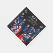 MJのスニーカー・ボール スタンダードランチョンナプキン (角)