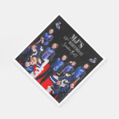 MJのスニーカー・ボール スタンダードランチョンナプキン (角)