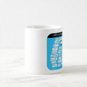 MJ1435天秤座のstarsignの(占星術の)十二宮図 コーヒーマグカップ (中央)