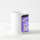 MJ1449 "mahoneyのジョー"の牡羊座の(占星術の)十二宮図のstarsign コーヒーマグカップ (中央)
