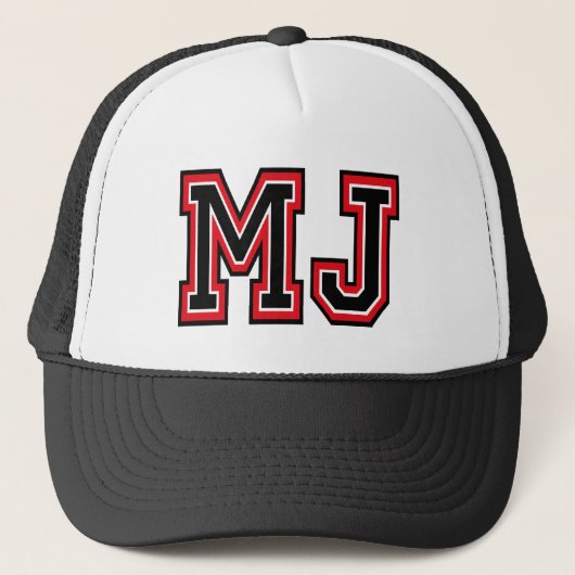 「MJ」 キャップ (正面)