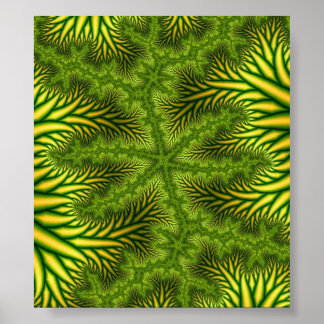 「MJ」フラクタルアートポスター ポスター