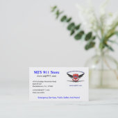 MJ 911の店の名刺 名刺 (スタンド正面)