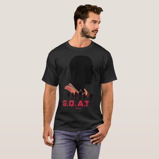 MJ GOAT Tシャツ (正面フル)