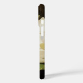 MJ Headeによる青いベルベットの布の上の巨大なマグノリアス Case-Mate iPhoneケース (裏面 / 左)