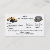 MJDのイメージ2、MJDHandyman ConstructionWeはそれを…します 名刺 (裏面)