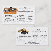 MJDのイメージ2、MJDHandyman ConstructionWeはそれを…します 名刺 (正面/裏面)
