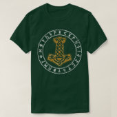 Mjolnir Thorx27s Hammer Hammer of Thor Tシャツ (デザイン正面)