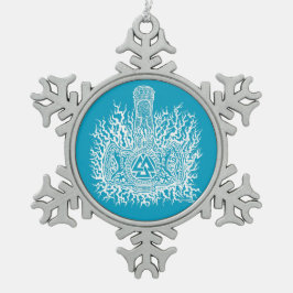 Mjolnir - Valknutのオーナメント スノーフレークピューターオーナメント