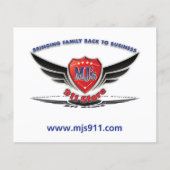 MJ'S 911ストア チラシ (正面)