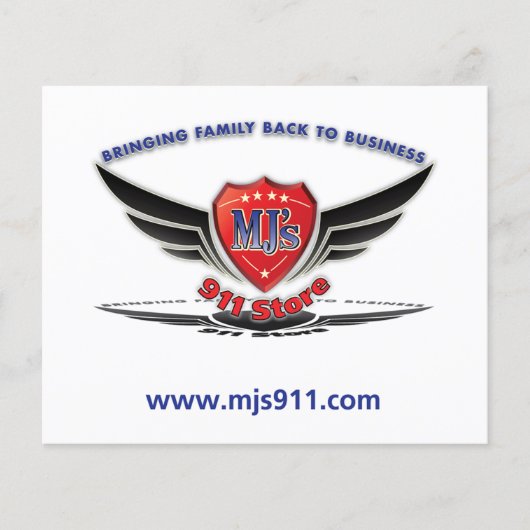 MJ'S 911ストア チラシ (正面)