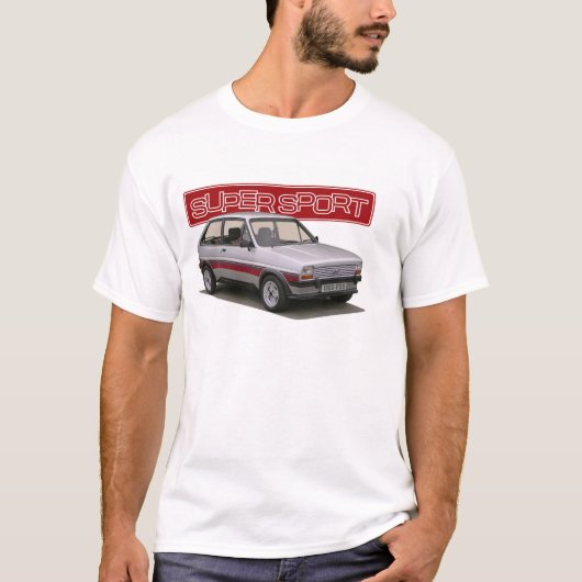 mk1フェスタのsupersport tシャツ (正面)