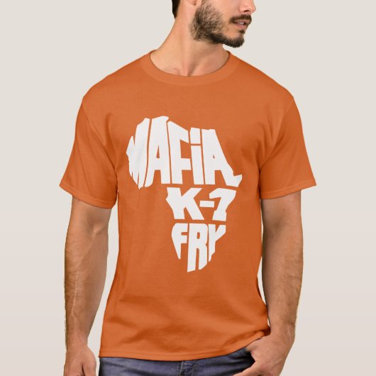 MK1FマフィアK1フライDJメディ Tシャツ (正面)