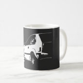 Mk2上のマグ コーヒーマグカップ (正面右)