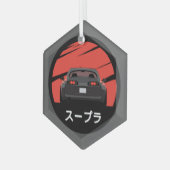 MK4スープラ ガラスオーナメント (正面左)